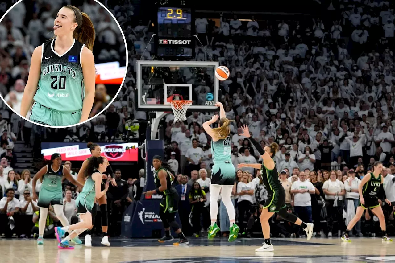 Sabrina Ionescu caps thrilling rally with game-winning shot to put Liberty on brink of WNBA title