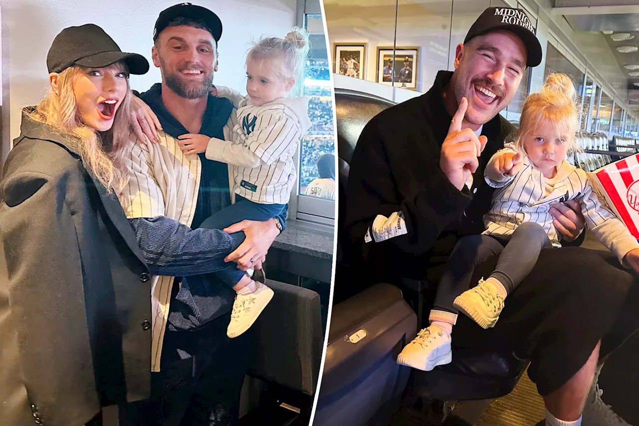 Chiefs alum Gehrig Dieter shares adorable photos of Taylor Swift and Travis Kelce with his daughter