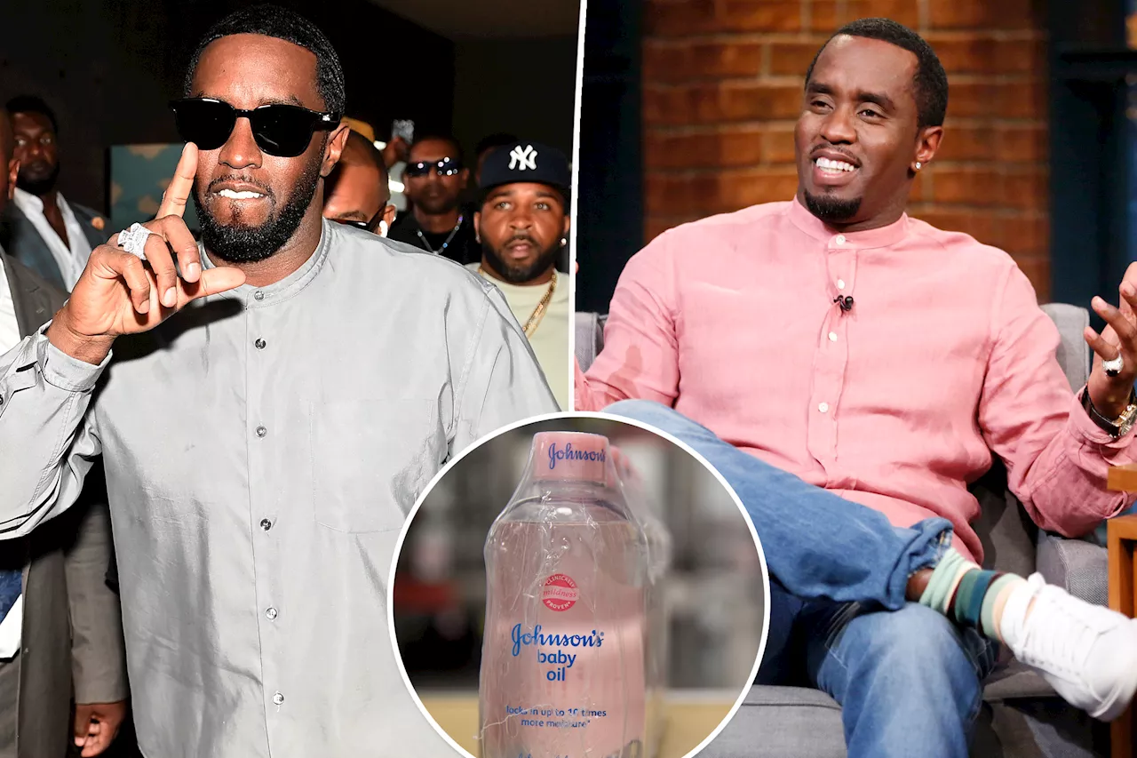 Sean 'Diddy' Combs allegedly used baby oil laced with date rape drug to make assaults easier: lawsuit