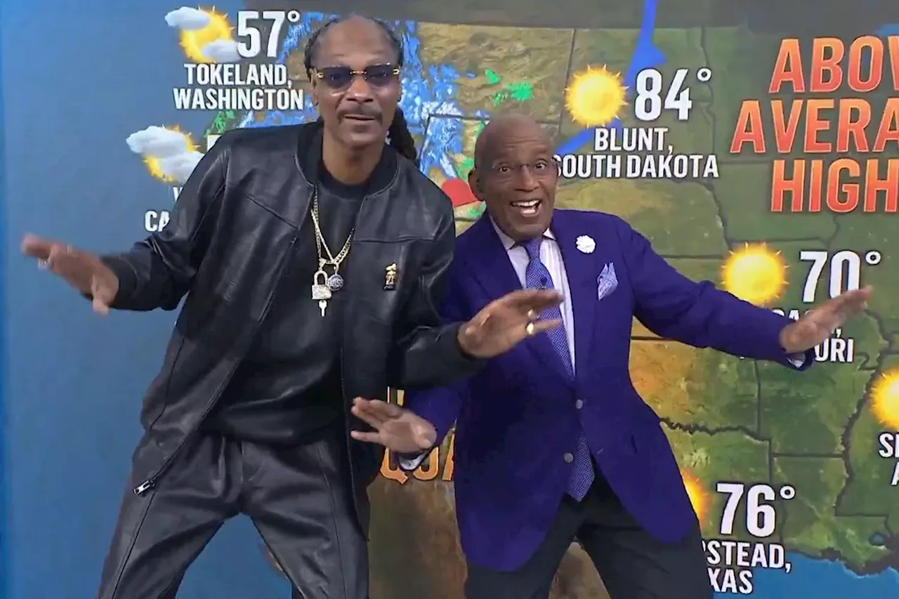 Snoop Dogg Hilariously Assists Al Roker in 'Special' Today Show Weather Report Featuring 'Snoop Cities'