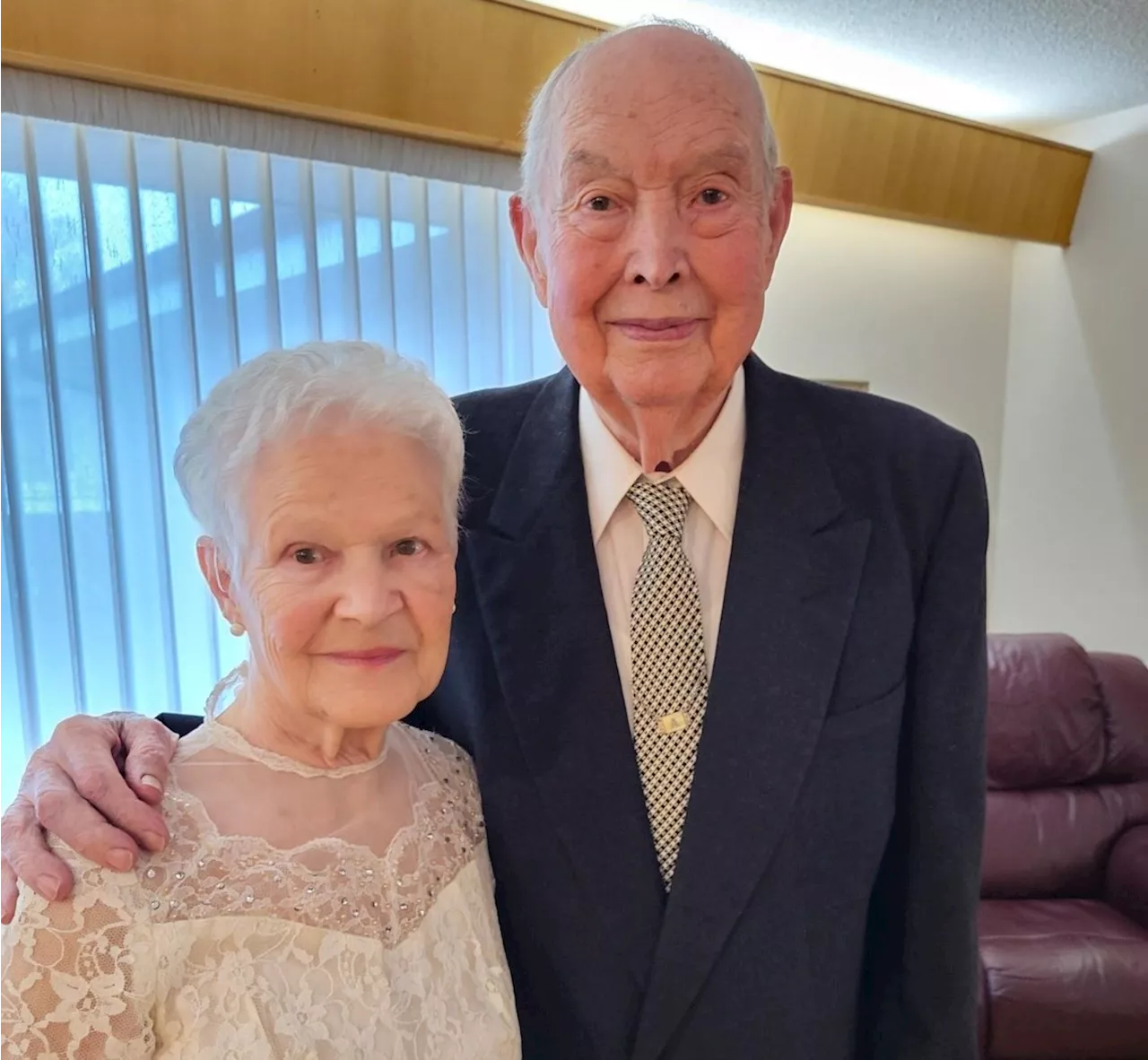 Celebrating 70 years of marriage: Gladys and Al Thorp