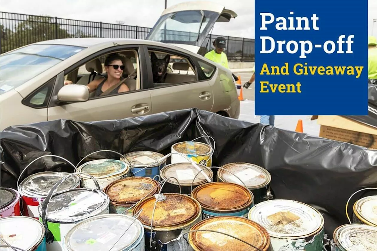 Free Paint Drop-off and Giveaway Event on October 26th