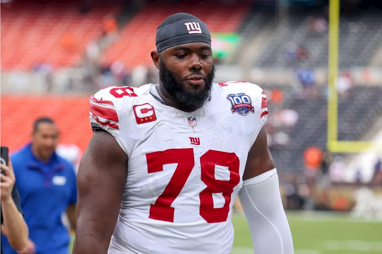 NFL-Saisonaus 2024: Andrew Thomas fehlt New York Giants die restliche Spielzeit