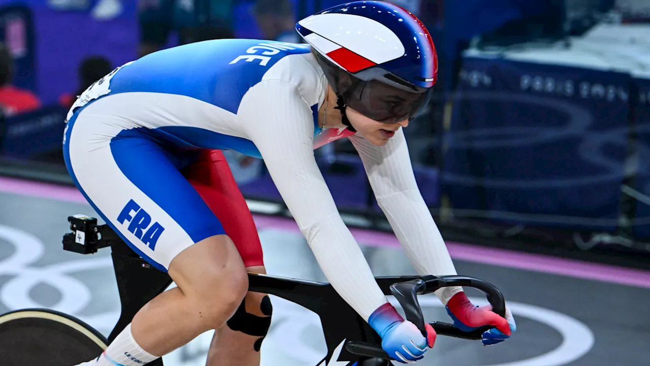 Cyclisme sur piste: 'La douleur a été terrible', après l'échec des JO de Paris 20024, Mathilde Gros veut se...