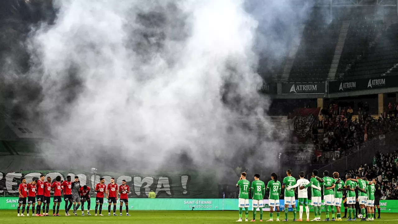 Ligue 1: Saint-Etienne-Lens pas menacé à l’heure actuelle malgré les intempéries