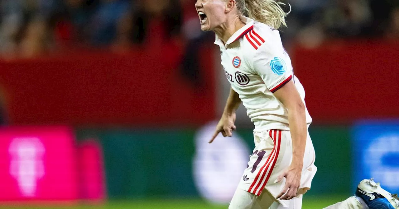 Champions League: Frauen des FC Bayern gewinnen in Turin