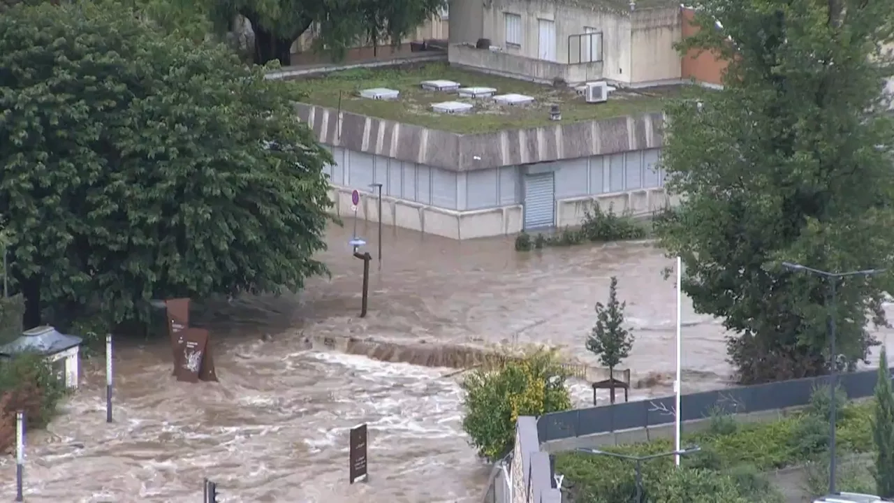 Intempéries : six départements français en alerte rouge aux inondations ou aux crues