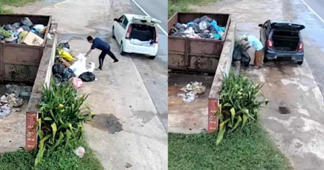 [VIDEO] Tak Buang Sampah Ke Dalam Tong, Individu Dalam CCTV Diminta Tampil Bayar Kompaun