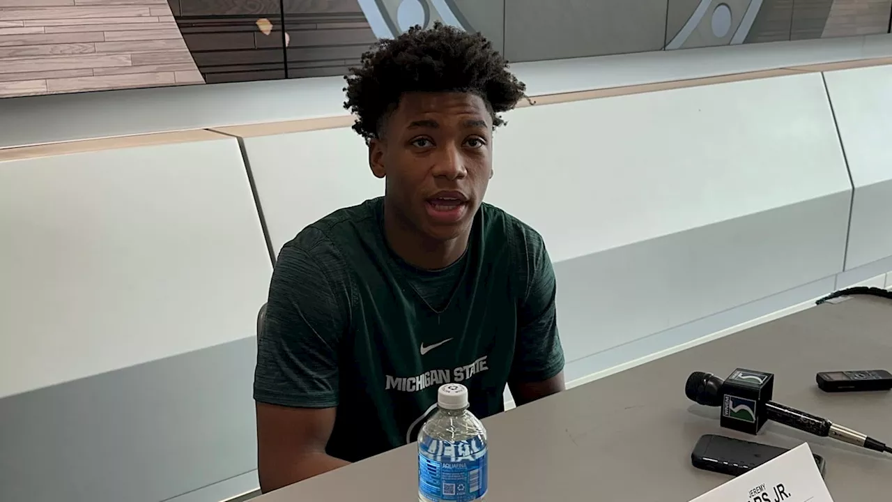 WATCH: Michigan State's Jeremy Fears Jr. Speaks at Media Day