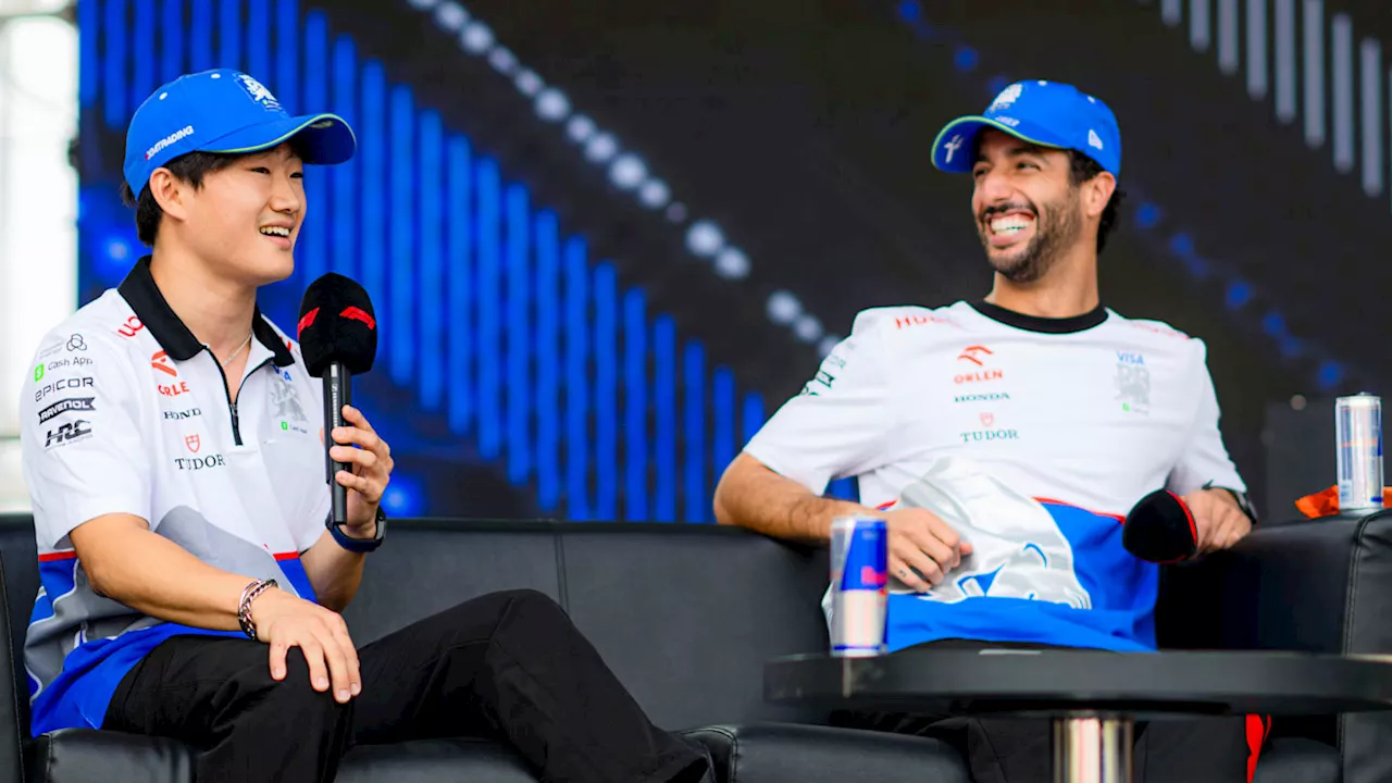 Yuki Tsunoda Opens Up on 'Emotional' Daniel Ricciardo Talks After Shock VCARB Exit