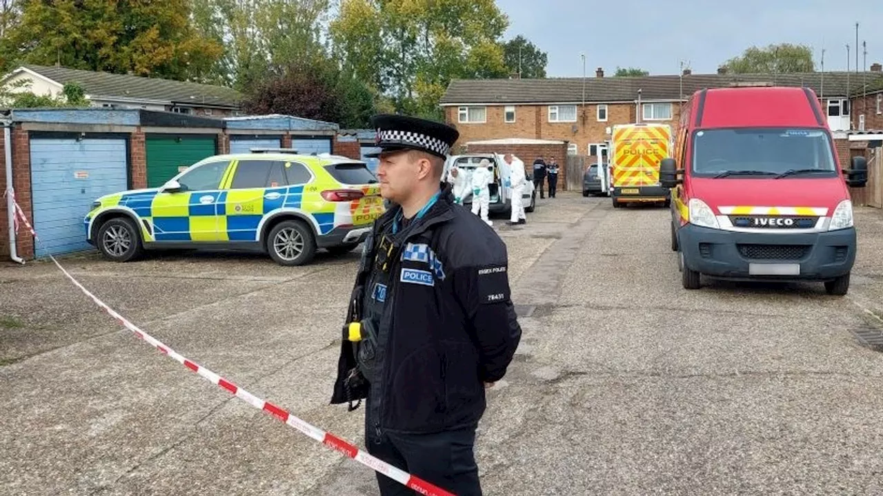 Man dies in residential street after trio wearing balaclavas seen fleeing scene in Chelmsford, Essex