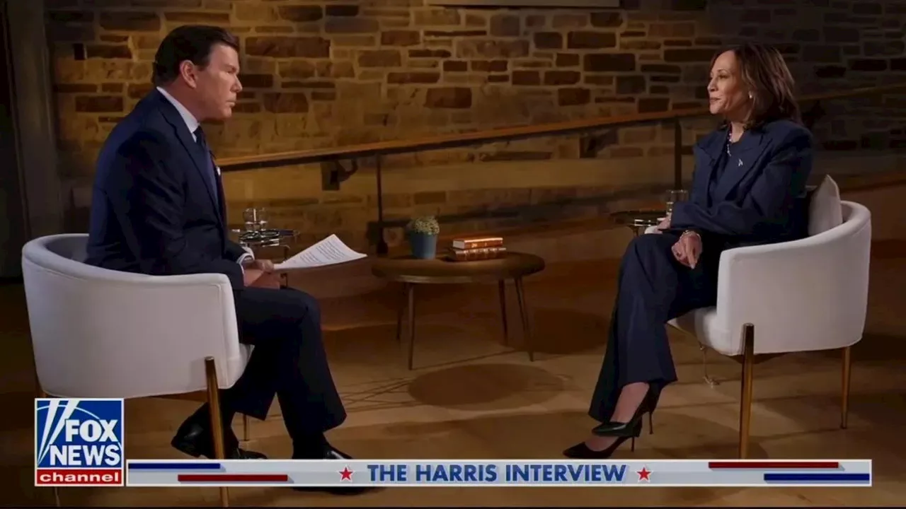 Awkward moment Harris aides shut down Fox News interview