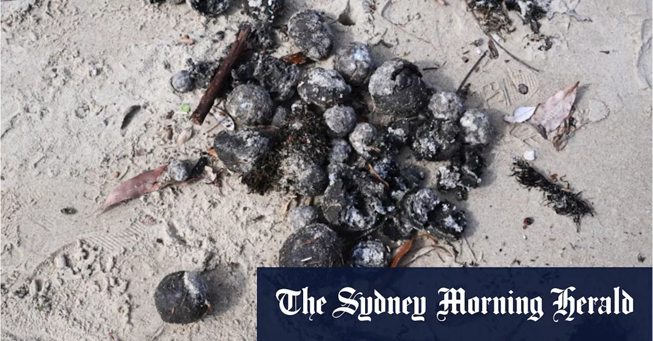 Two more Sydney beaches closed after tar balls wash up