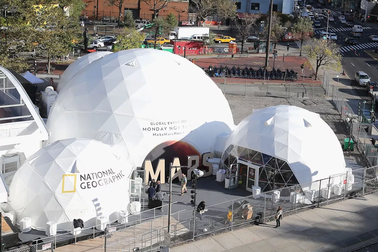 Nat Geo's 'Mars' Invades NYC with Immersive Red Planet Exhibit