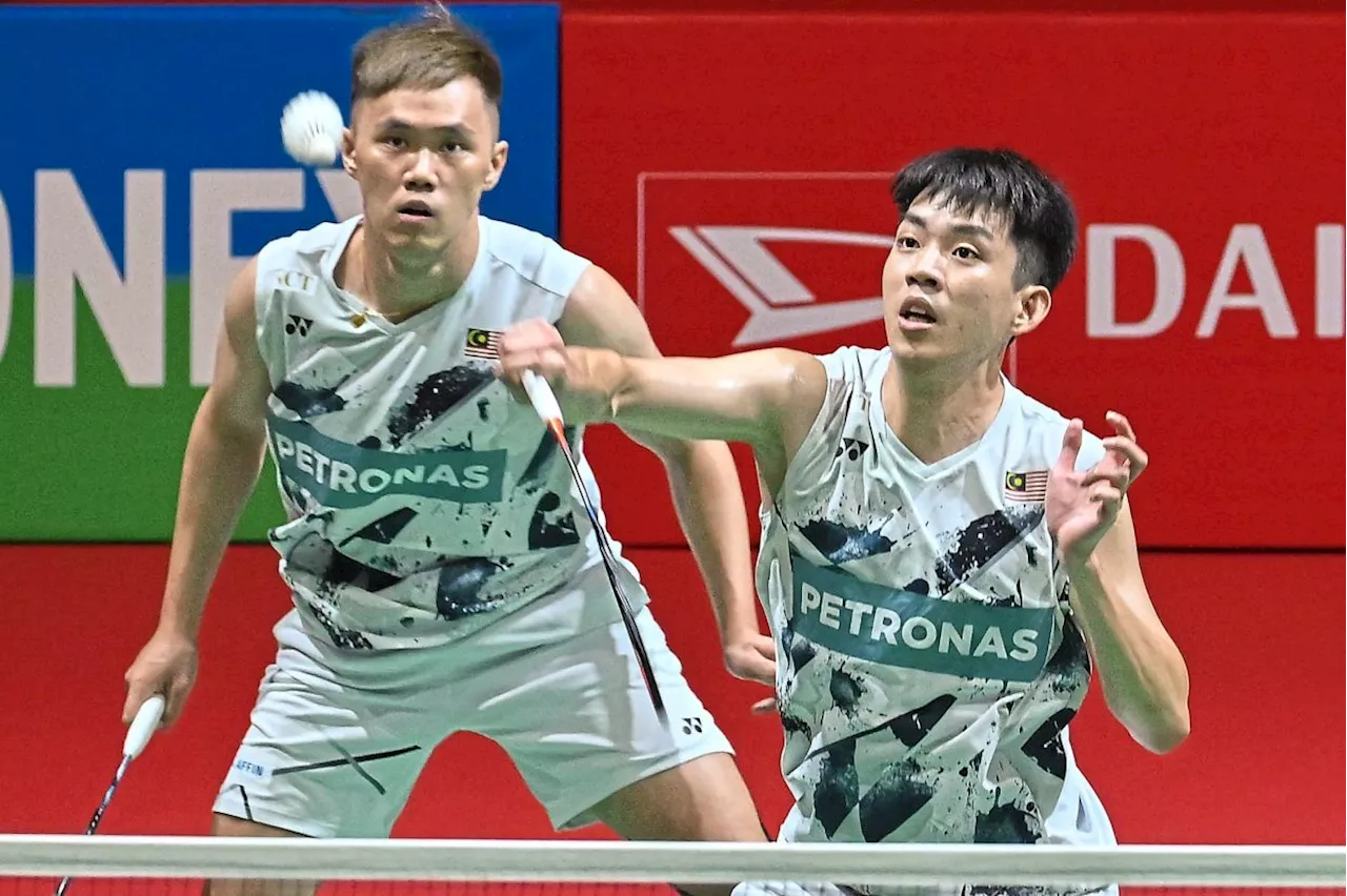 Malaysian Shutters Man Wei Chong-Tee Kai Wun Face Compatriots in Denmark Open