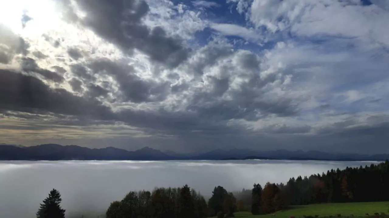 Wettervorhersage: Bewölktes und mildes Wetter in Bayern