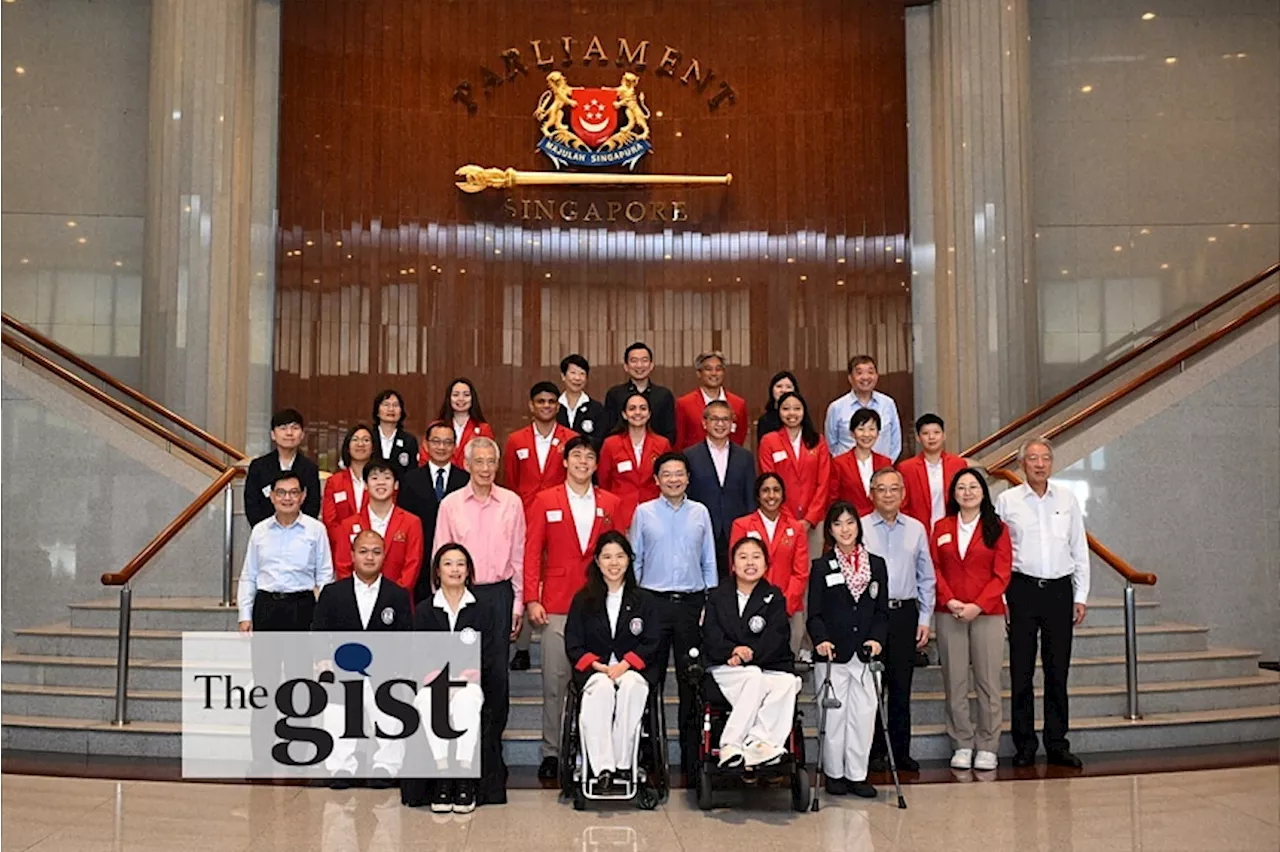 The gist: Urgent Bill passed to amend Insurance Act; Team Singapore honoured