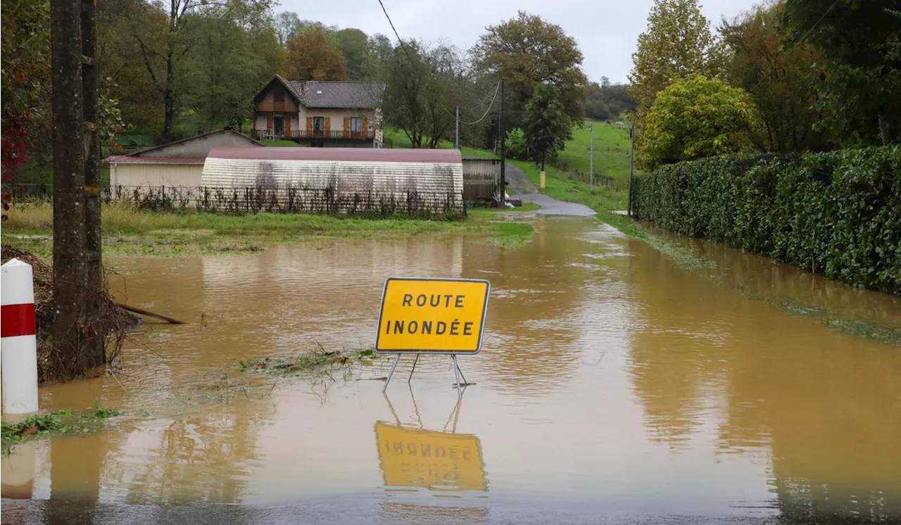 Intempéries dans les Landes : jusqu’à 80 mm de pluie, quatre accidents et 200 appels aux pompiers