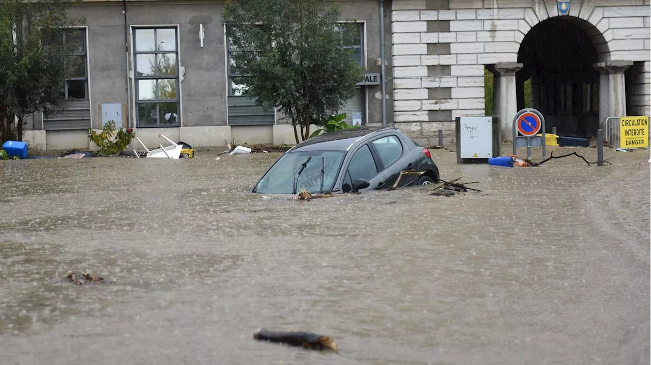 „Noch nicht dagewesene Situation“: Unwetter mit starken Überschwemmungen in Teilen Frankreichs