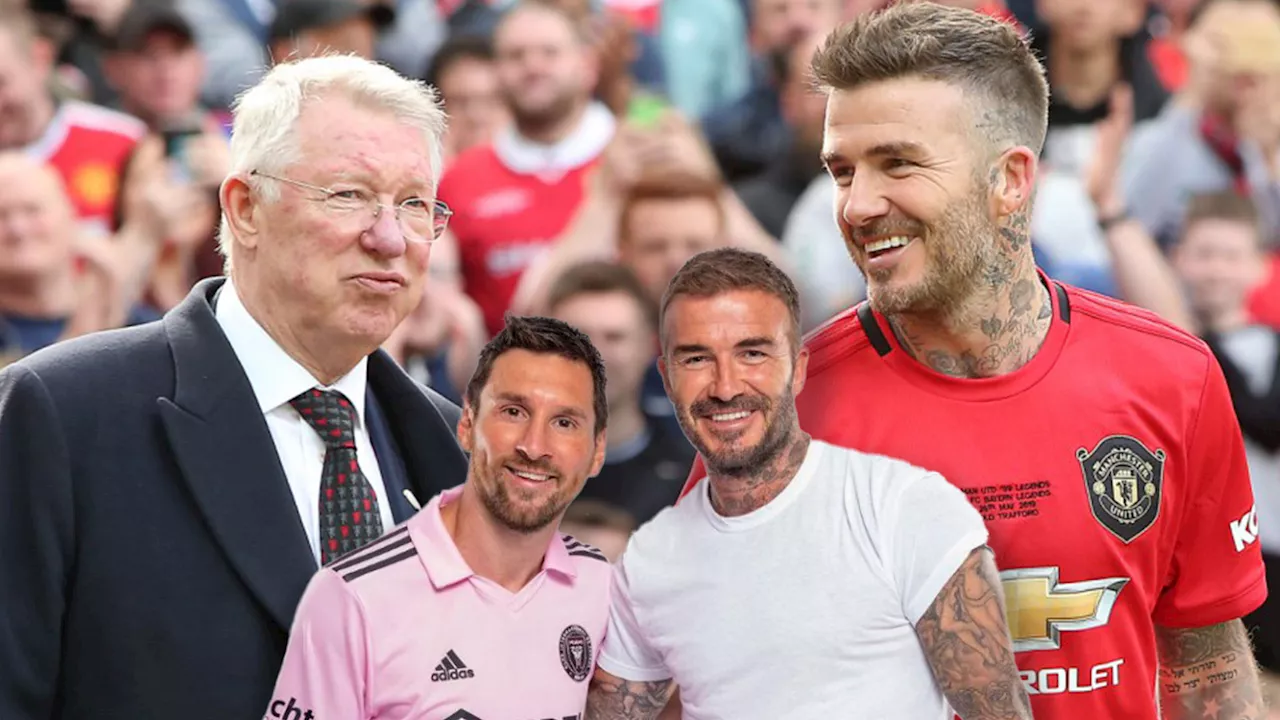 David Beckham says Sir Alex Ferguson’s key advice inspired Lionel Messi transfer...