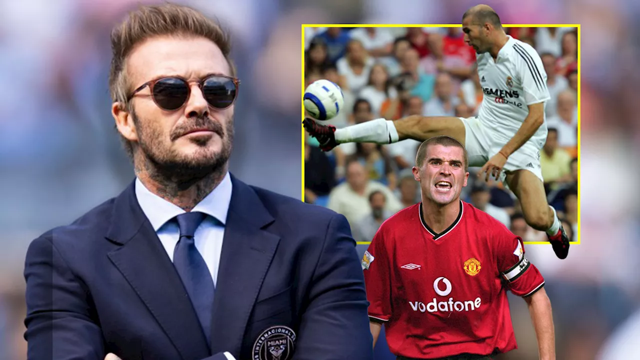 Electrifying Ronaldo and fighter Roy Keane – David Beckham names unbeatable dream team that includes R...