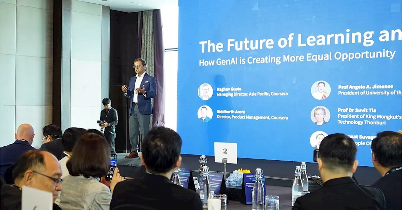 Coursera ยกระดับทักษะดิจิทัลคนไทย เปิดตัวหลักสูตร AI และฟีเจอร์ใหม่