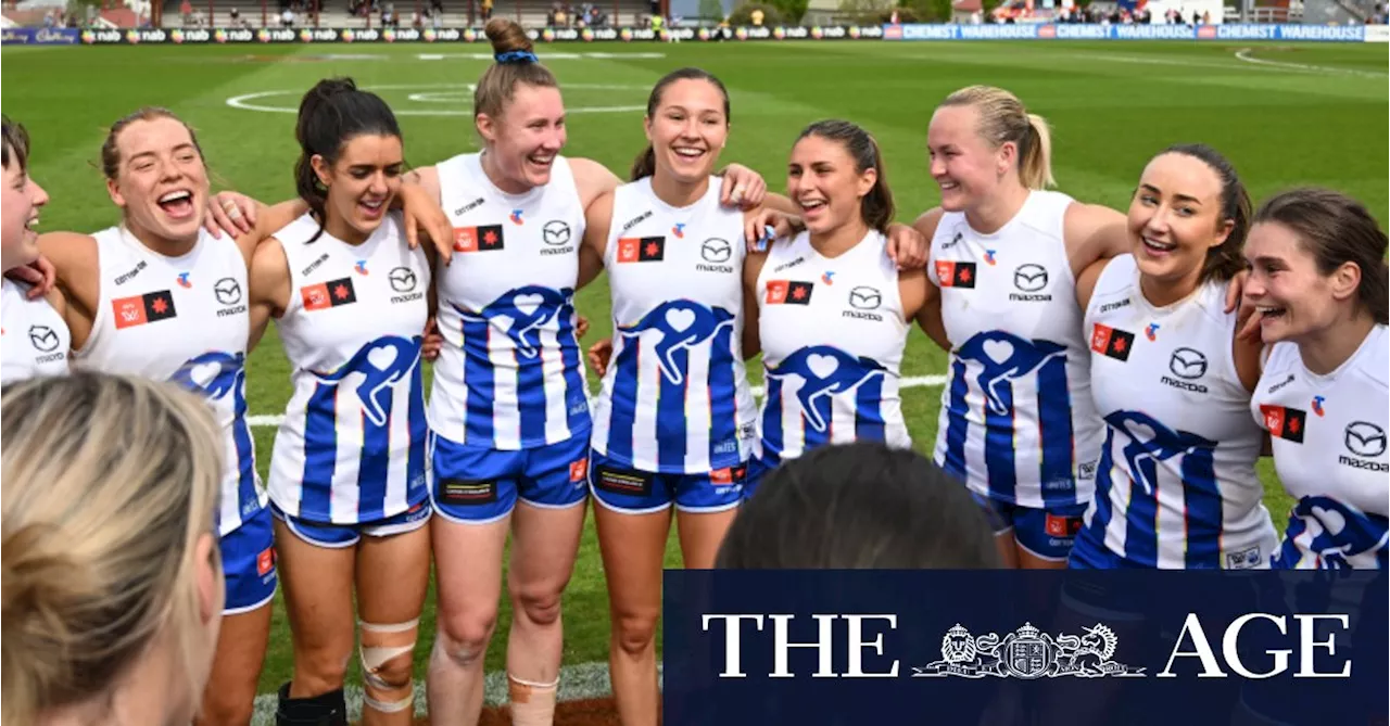 How a Federer speech inspired North’s stellar AFLW season