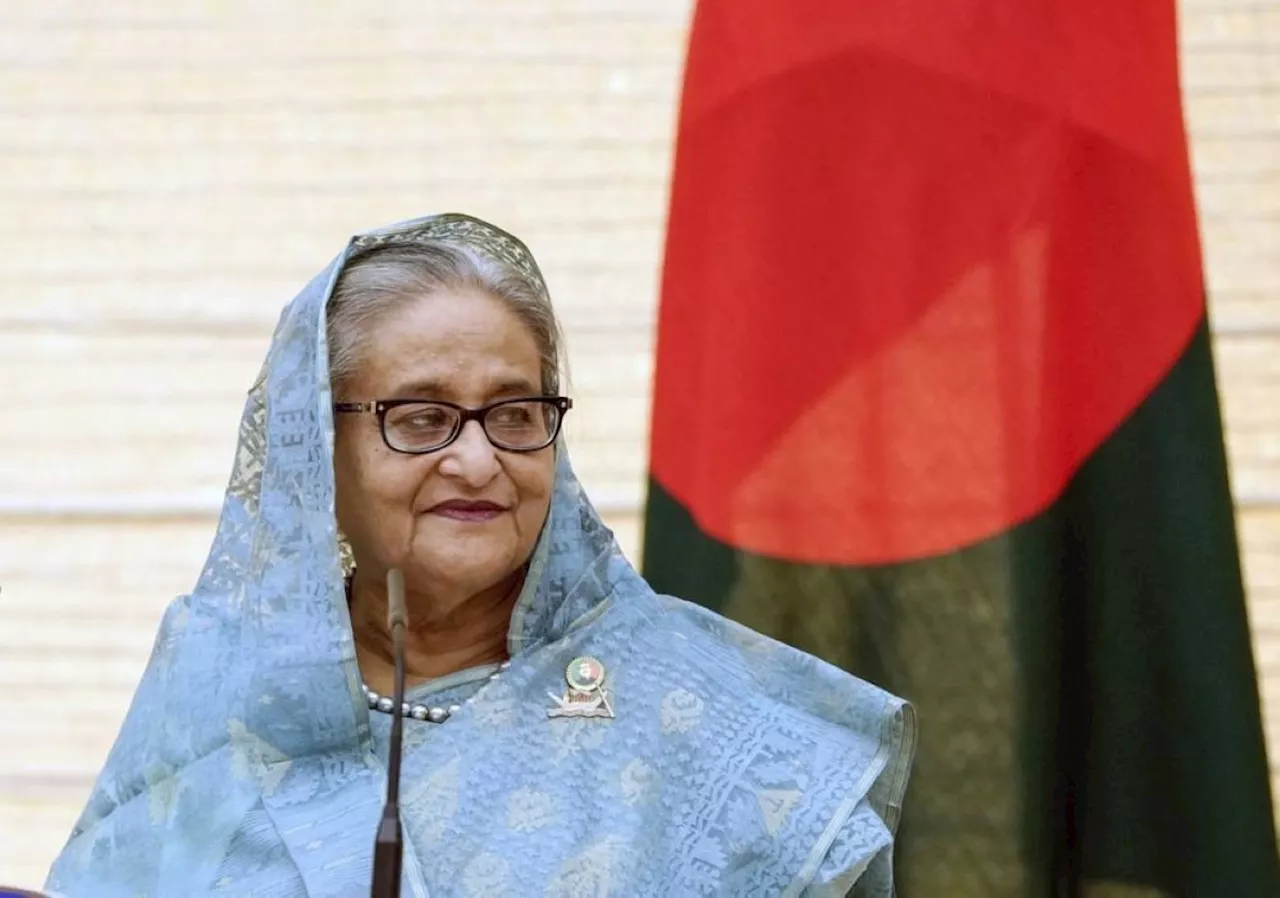 Bangladesh court issues arrest warrant vs ex-PM