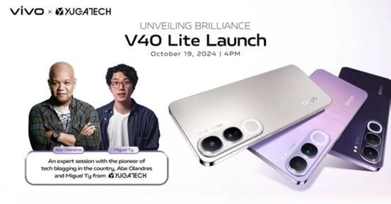 vivo V40 Lite with fastest 80W FlashCharge launches on October 19