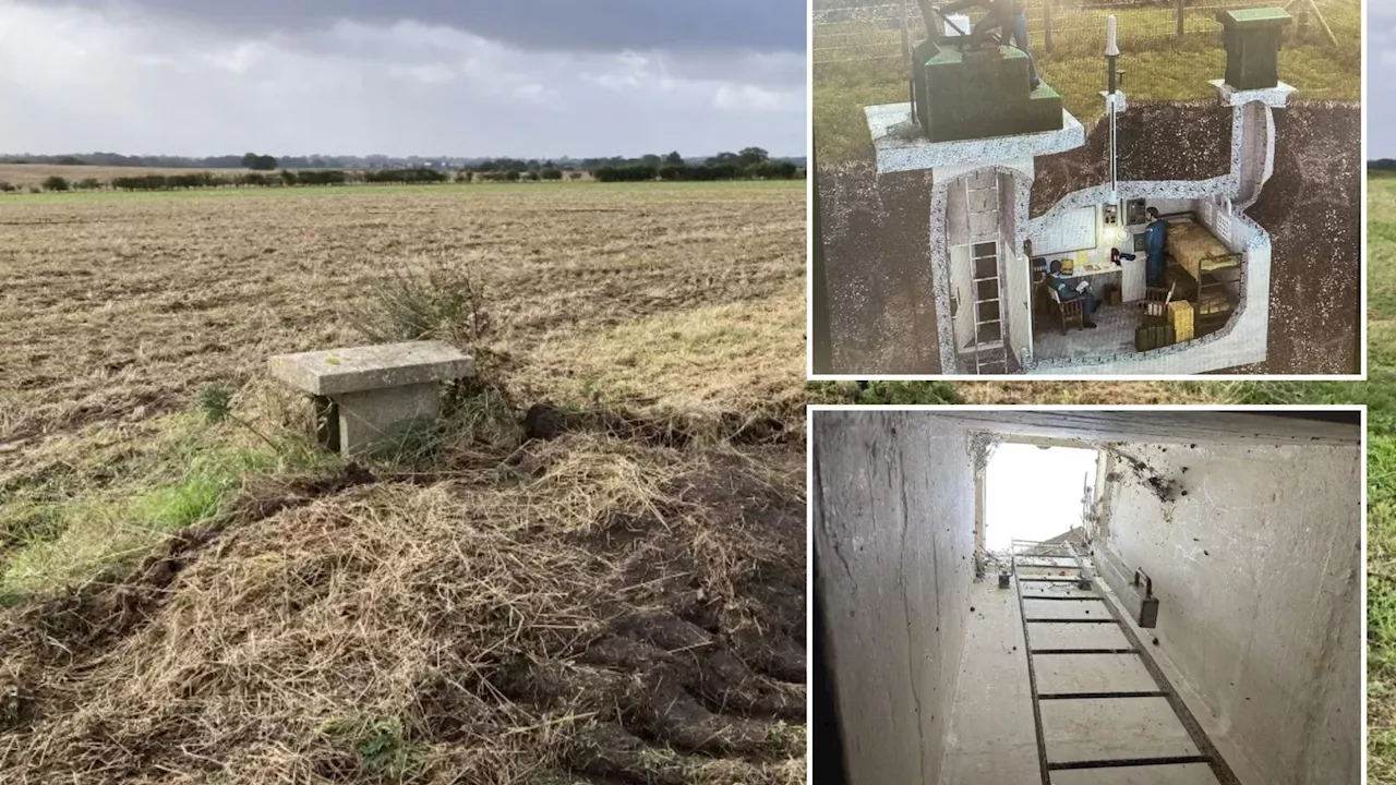 Inside Cold War nuclear bunker full of radiological devices only accessed by ladder