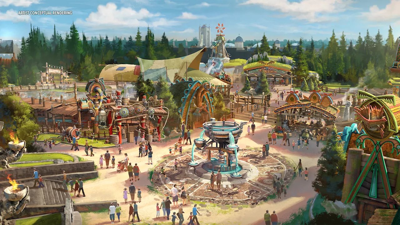 New mega theme park with five themed lands reveals 2025 opening date...