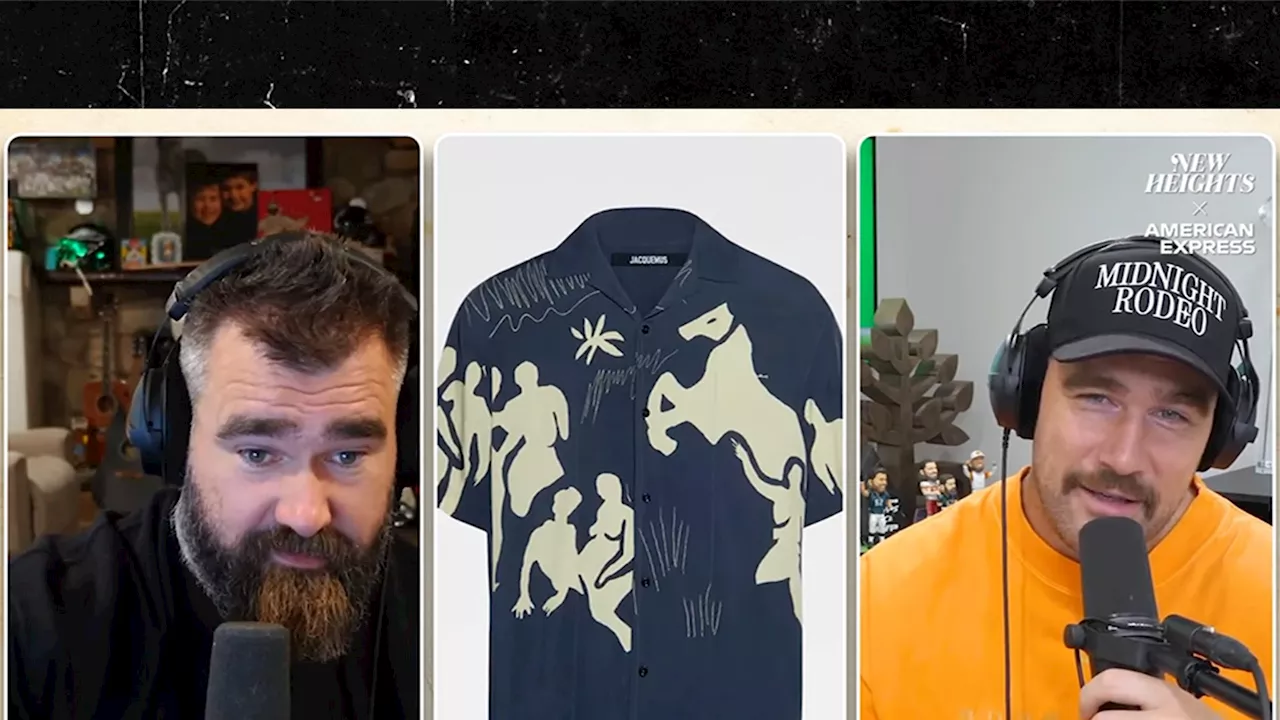 Jason Kelce Believes Travis Kelce’s Shirt Is Of People Having Sex