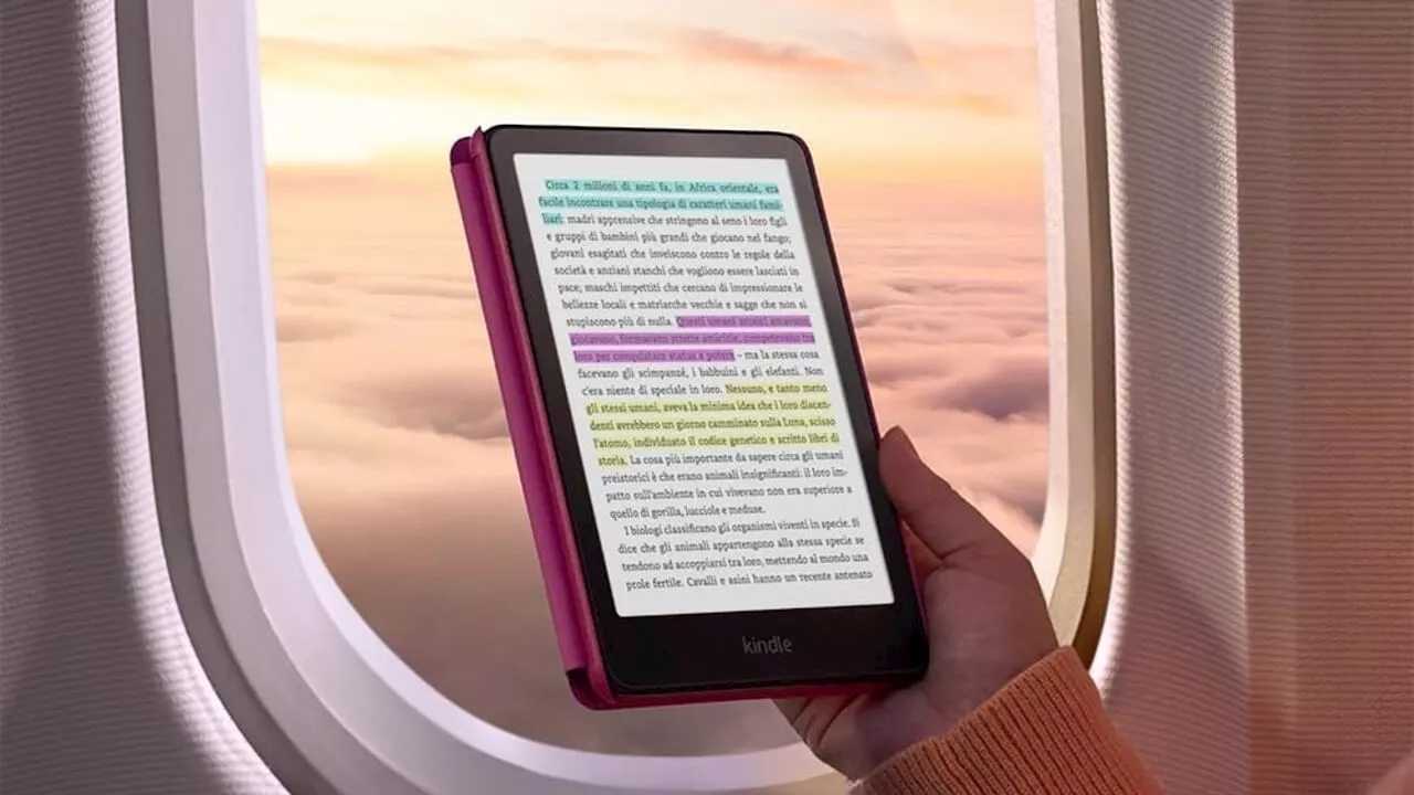 Nuovi ebook reader Amazon Kindle anche a colori