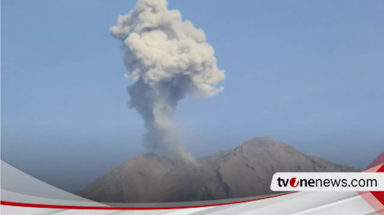 Gunung Semeru Erupsi Semburkan Kolom Abu 800 Meter, Guguran Terpantau 1.500 Meter ke Arah Besuk Kobokan