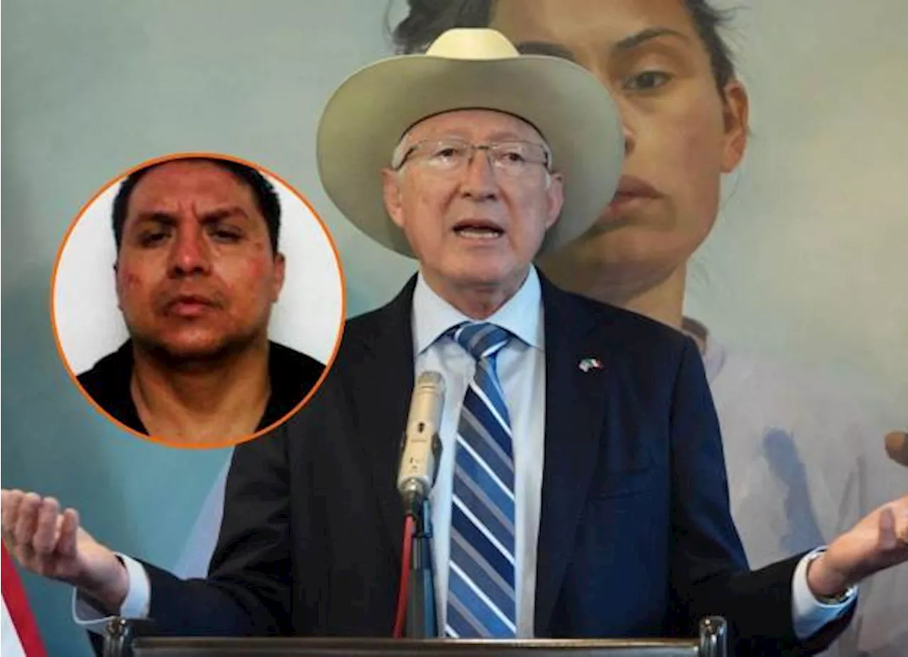 Embajador Ken Salazar confía en reforma Judicial para extradición del Z-40 a Estados Unidos