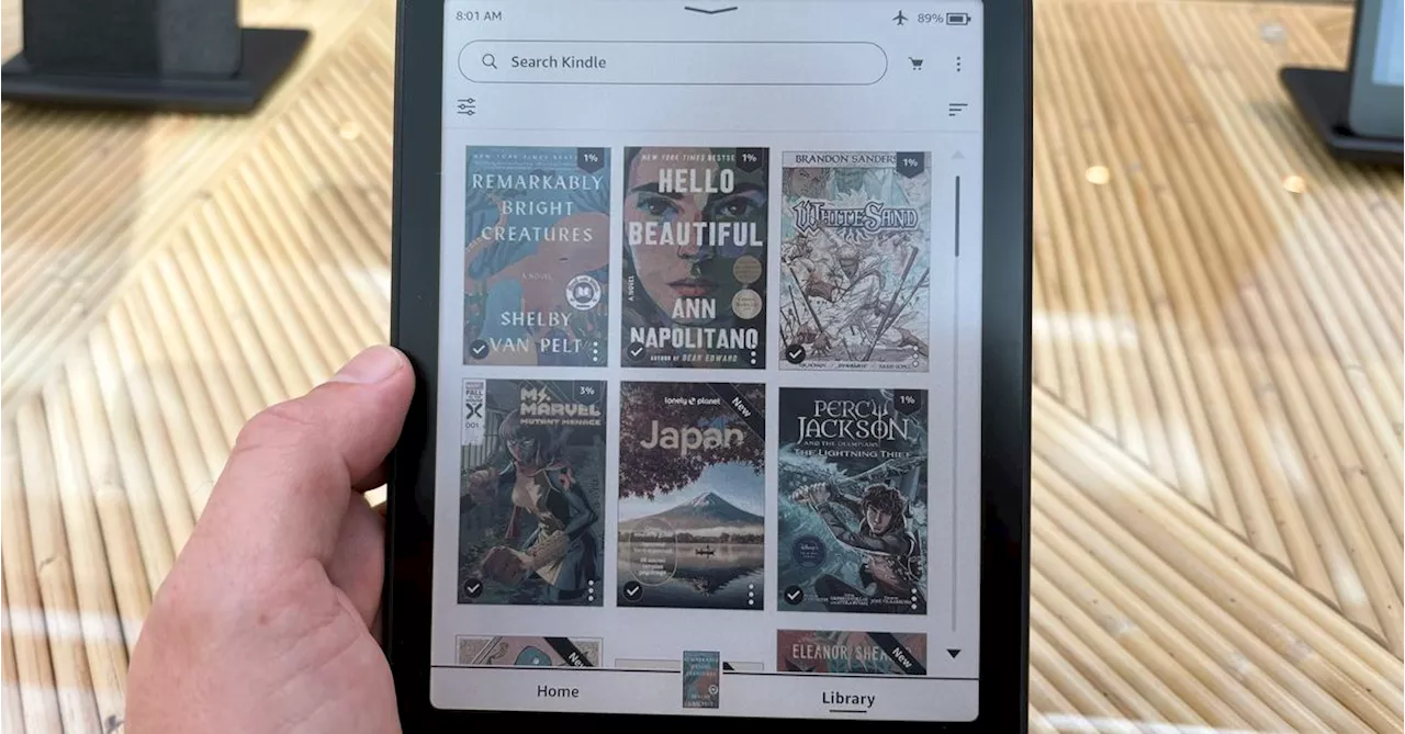 Amazon’s Kindle Colorsoft Signature Edition hands-on: color E Ink looks pretty good