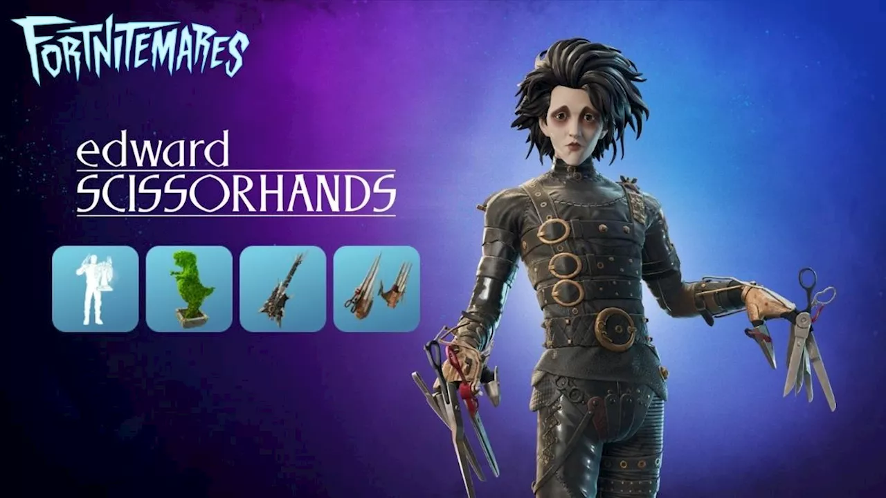 How to get Edward Scissorhands skin in Fortnite