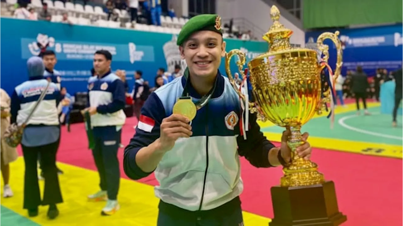 Putra Bali Kadek Adi Sabet Medali Emas dalam Ajang Asian Pencak Silat Championship 2024 di Uzbekistan