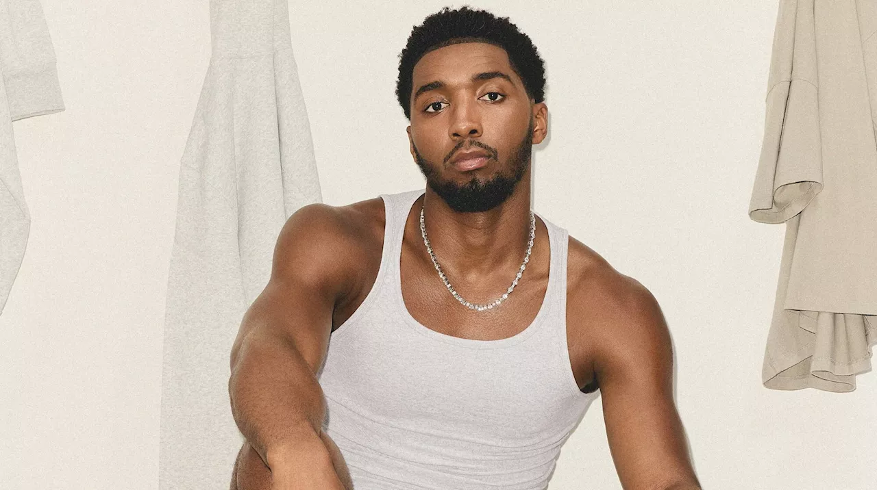 Skims Mens Taps Cavs’ Donovan Mitchell for New Underwear Ads