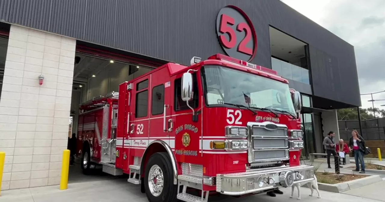 San Diego opens 'green' fire station serving Torrey Pines, UC San Diego areas