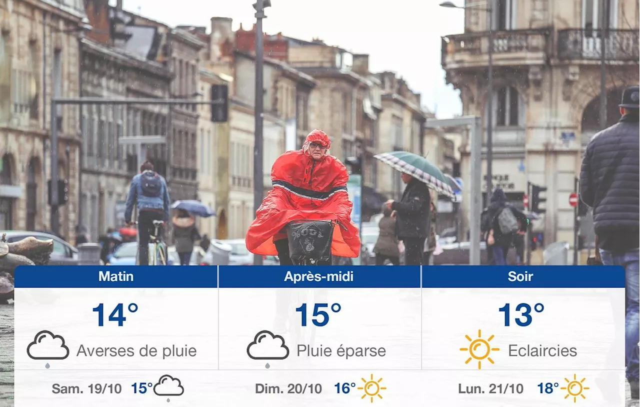 Météo Bordeaux: prévisions du vendredi 18 octobre 2024