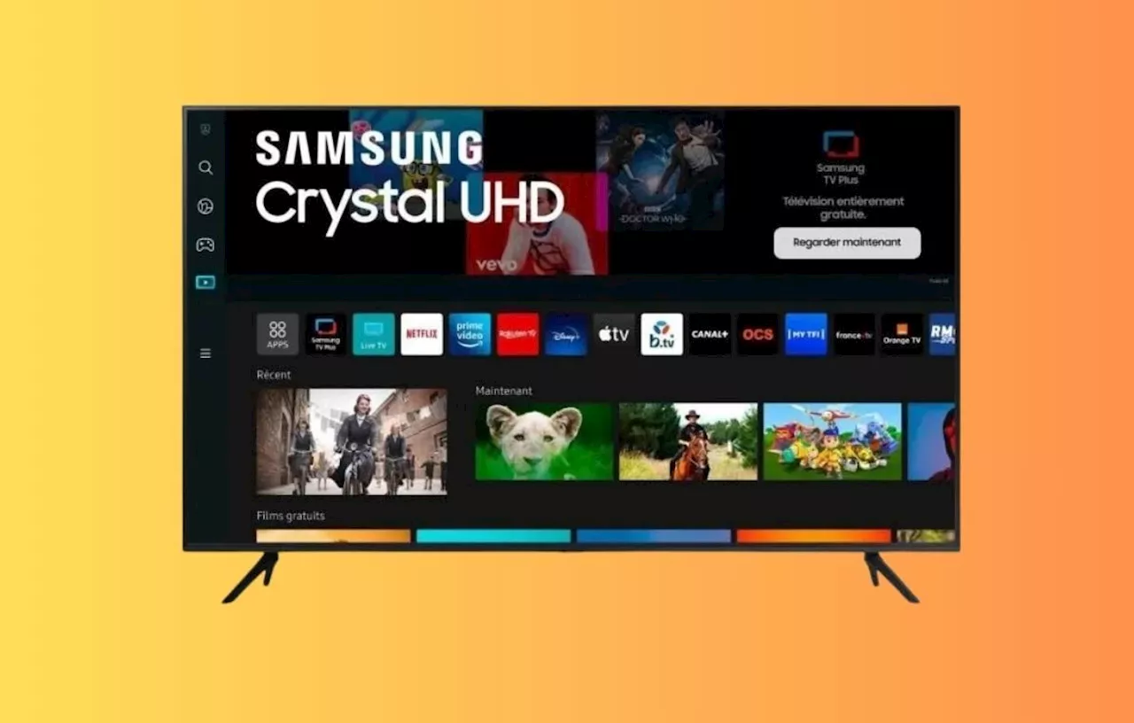 Moins de 500 euros pour cette TV Samsung 4K très prisée des internautes