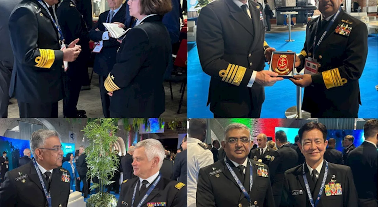 Chief of the Naval Staff attends trans-regional Seapower Symposium in Italy