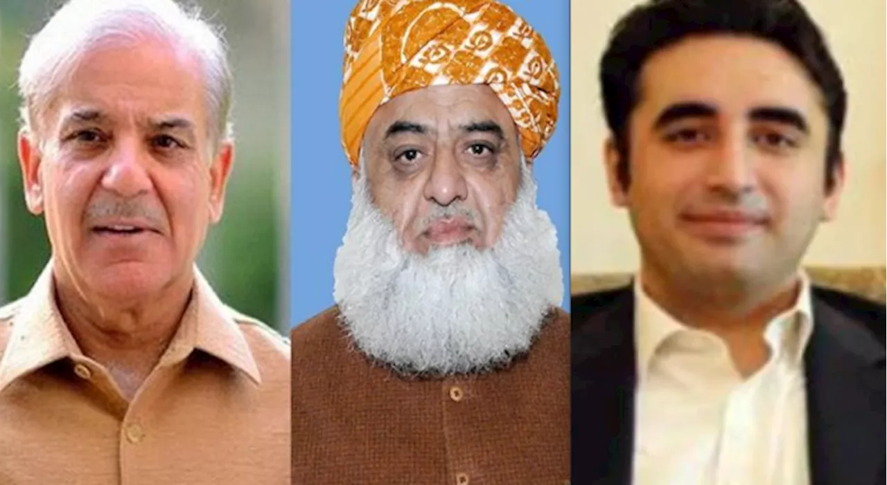 Meeting of PM Shehbaz and Bilawal with Fazl ends sans consensus on amendments