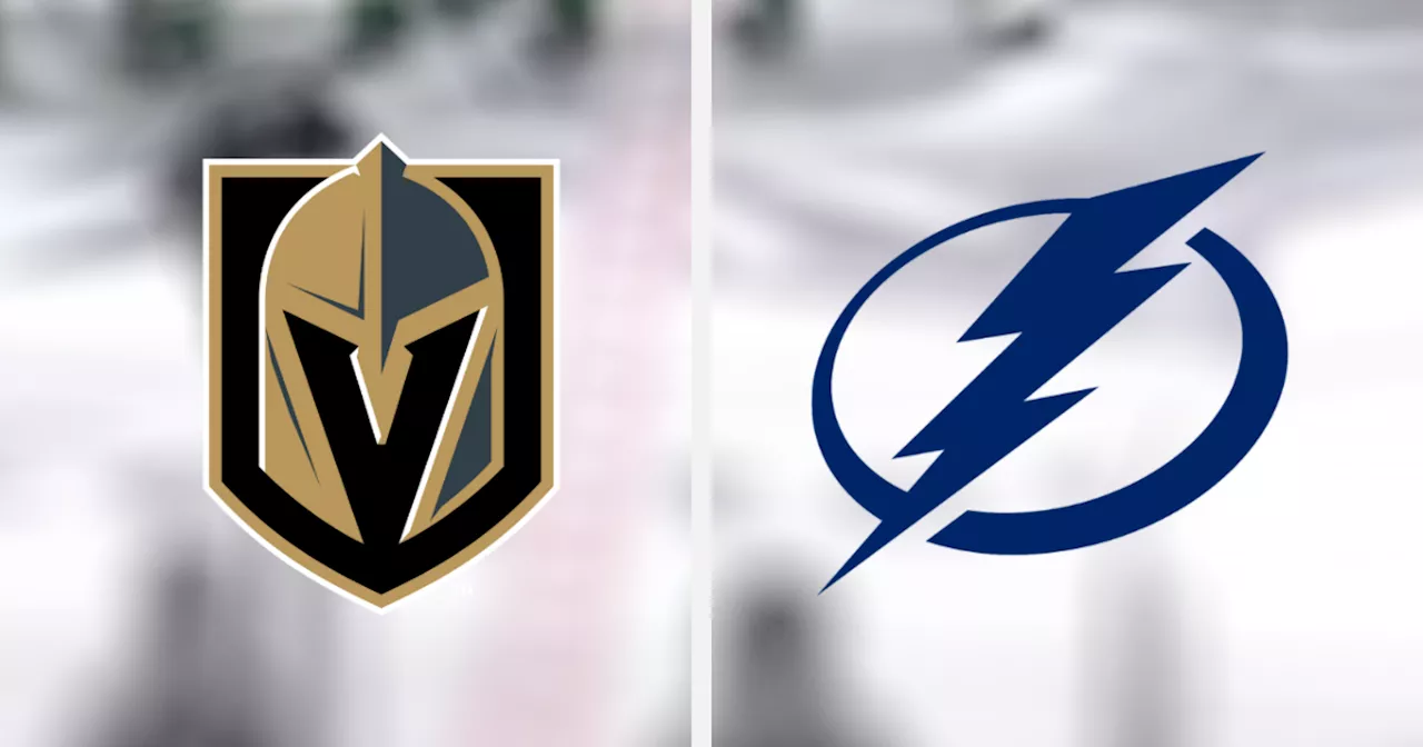 Vegas Golden Knights to face Tampa Bay Lightning without injured forward