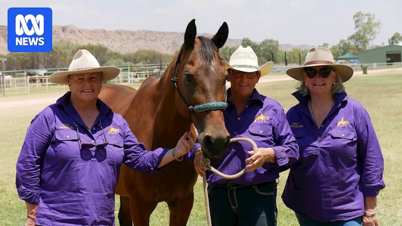 Equestrian sisters reunite at Alice Springs Masters Games for first time since flood 'catastrophe'