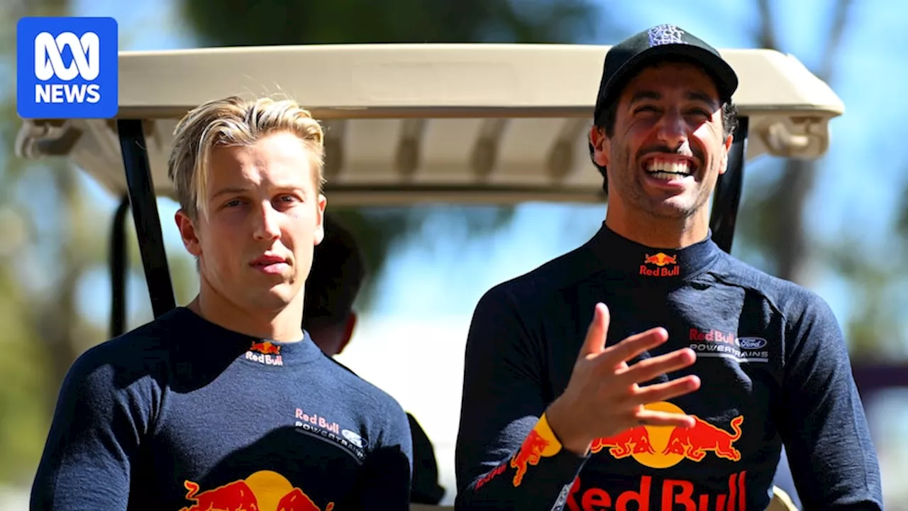 Liam Lawson says Daniel Ricciardo offered him advice despite battle for F1 seat