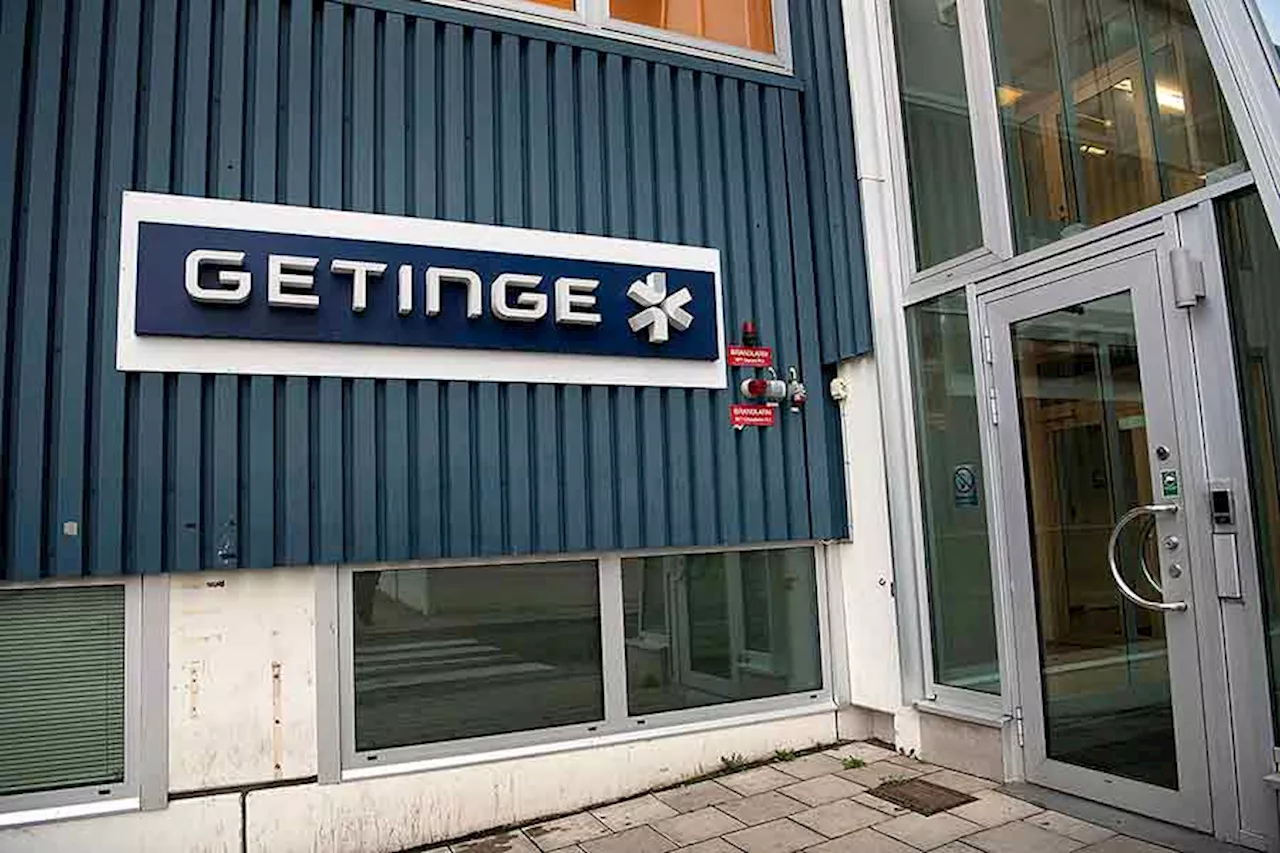 Getinges justerade ebita lägre än väntat