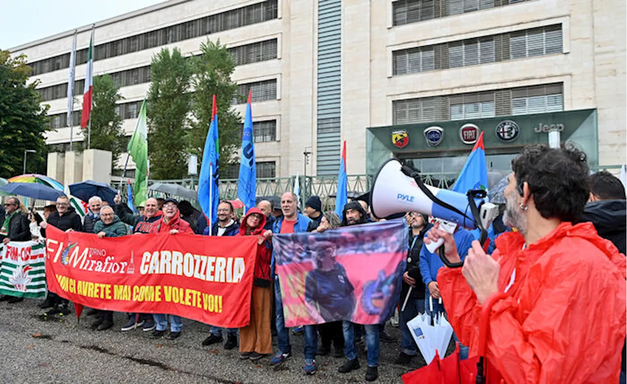 Al via lo sciopero dell'automotive, metalmeccanici in piazza