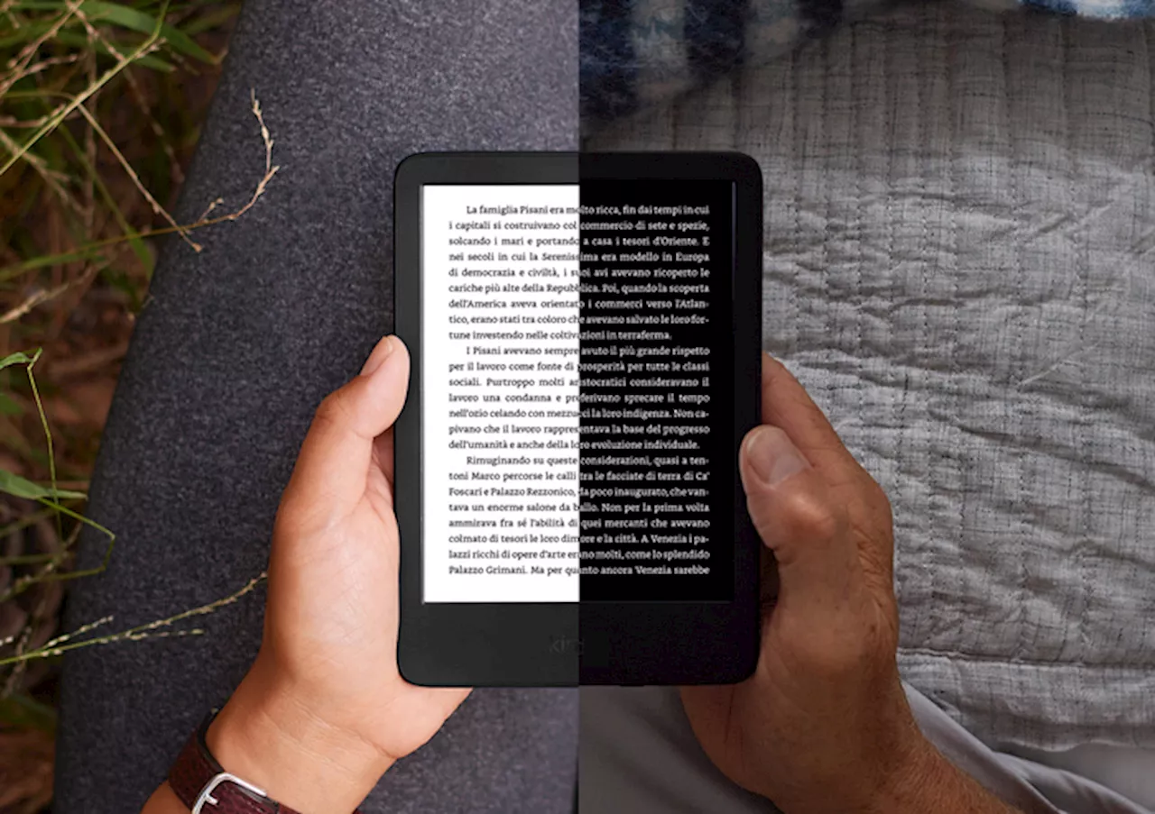 Con i nuovi lettori Kindle arriva il modello a colori